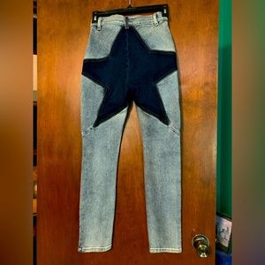 Revice Venus Neverland Star Distressed Skinny Jean